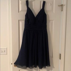 Navy homecoming dress
